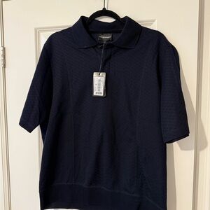 Emporio Armani Navy Polo Shirt